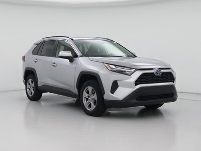 Silver 2023 Toyota RAV4 Hybrid XLE