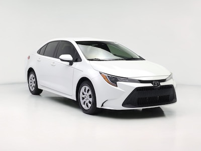 White 2021 Toyota Corolla LE