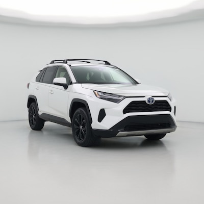 White 2022 Toyota RAV4 Hybrid SE