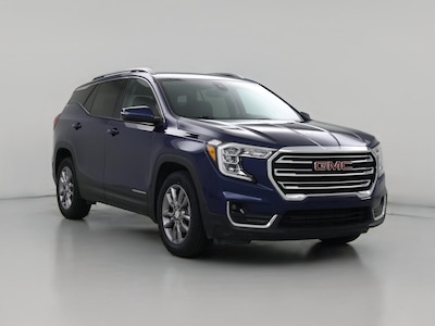 Blue 2023 GMC Terrain SLT