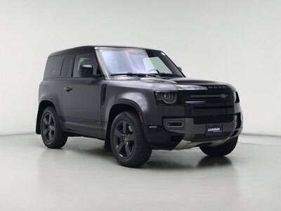 Gray 2022 Land Rover Defender 90 Carpathian Edition