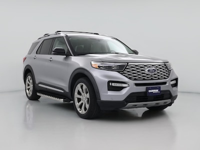 Silver 2020 Ford Explorer Platinum