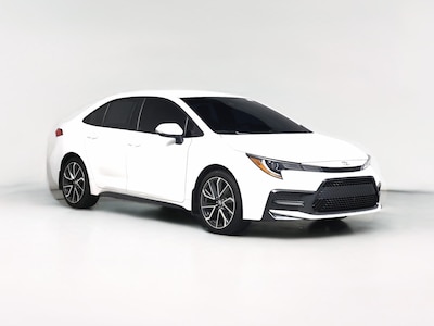 White 2022 Toyota Corolla SE