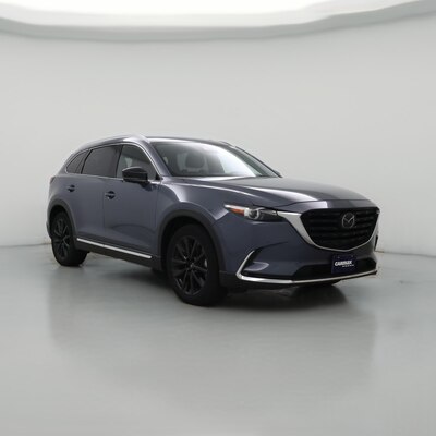 Blue 2022 Mazda CX-9 Carbon Edition