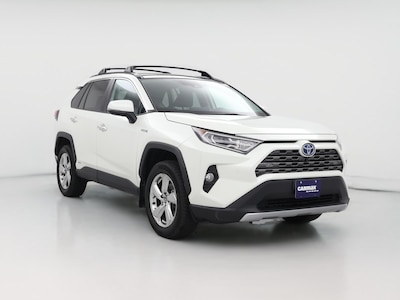 White 2021 Toyota RAV4 Hybrid Limited