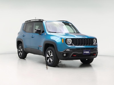 Blue 2022 Jeep Renegade Trailhawk