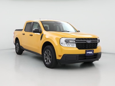 Yellow 2022 Ford Maverick XLT