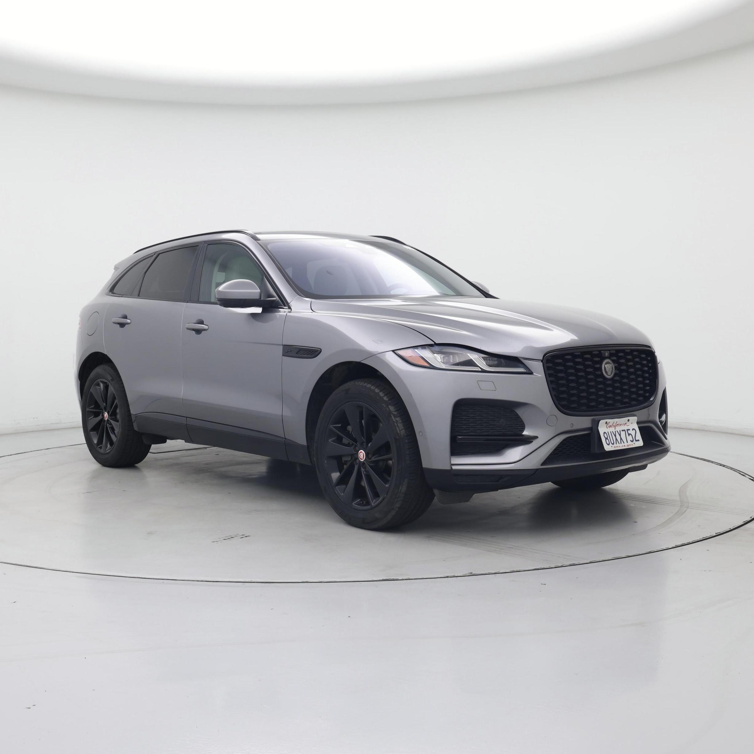 Gray 2021 Jaguar F-PACE SUV / Crossover All-Wheel Drive Automatic