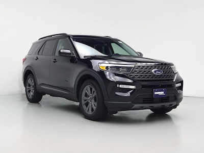 Black 2022 Ford Explorer XLT