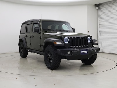 Green 2023 Jeep Wrangler Unlimited Sport