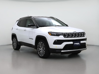White 2022 Jeep Compass Limited