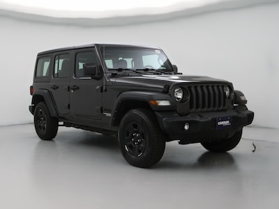 Gray 2021 Jeep Wrangler Unlimited Sport