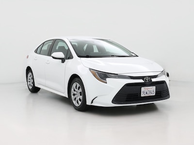 White 2023 Toyota Corolla LE