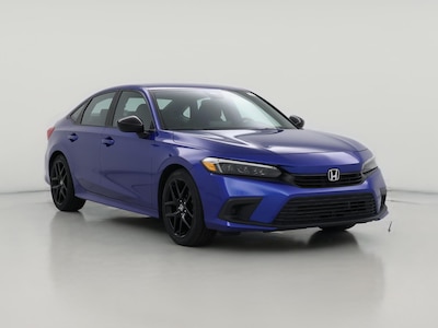 Blue 2022 Honda Civic Sport