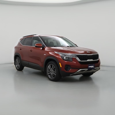 Red 2021 Kia Seltos S