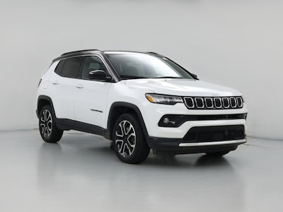 White 2023 Jeep Compass Limited