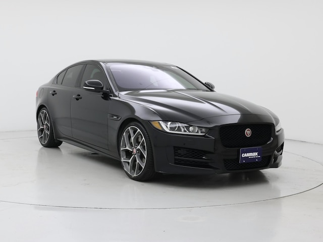 Black 2017 Jaguar XE 35t R-Sport RWD Sedan Rear-Wheel Drive Automatic