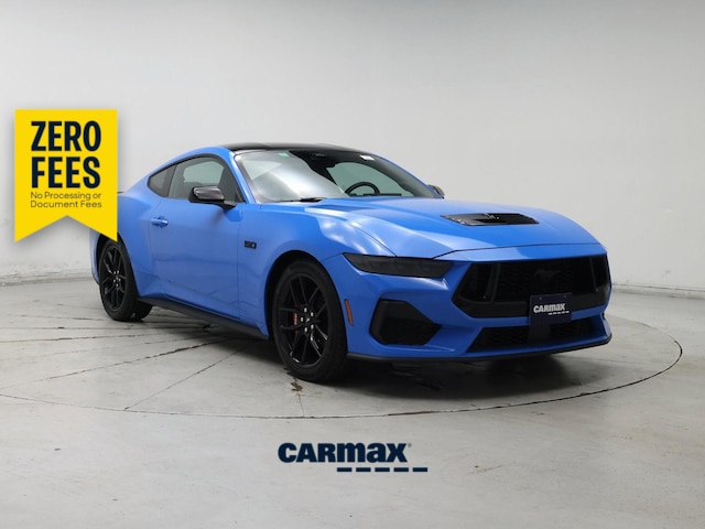 Blue 2024 Ford Mustang GT Fastback RWD Coupe Rear-Wheel Drive Automatic