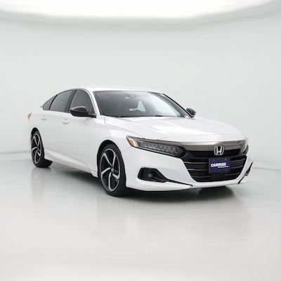 White 2021 Honda Accord Sport