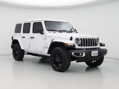 White 2024 Jeep Wrangler 4XE PHEV Sahara