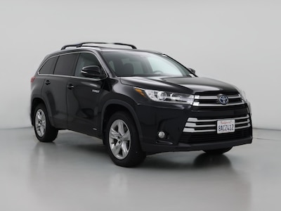 Black 2017 Toyota Highlander Hybrid Limited