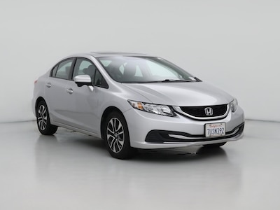 Gray 2015 Honda Civic EX