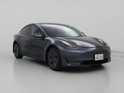 Gray 2023 Tesla Model 3