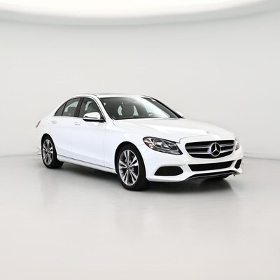 White 2018 Mercedes-Benz C300