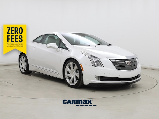 White 2016 Cadillac ELR Coupe Front-Wheel Drive Automatic