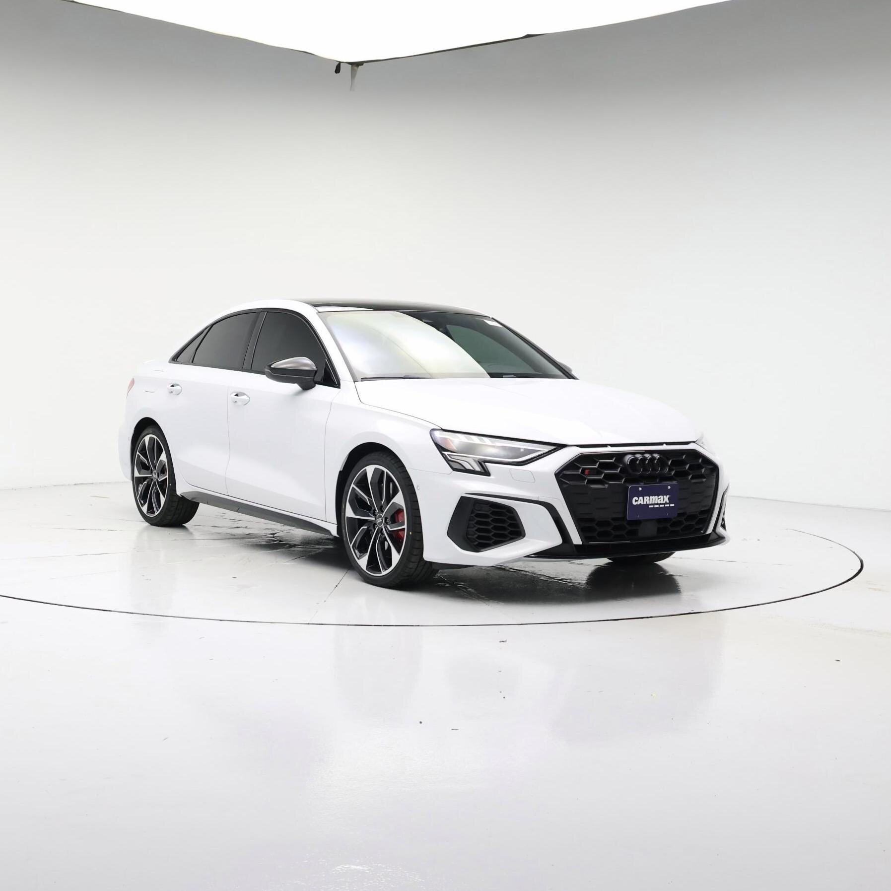 White 2022 Audi S3 Sedan All-Wheel Drive Automatic
