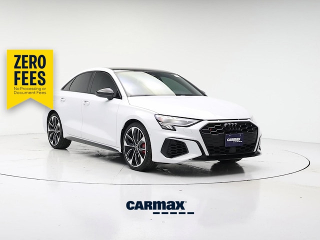 White 2022 Audi S3 Sedan All-Wheel Drive Automatic