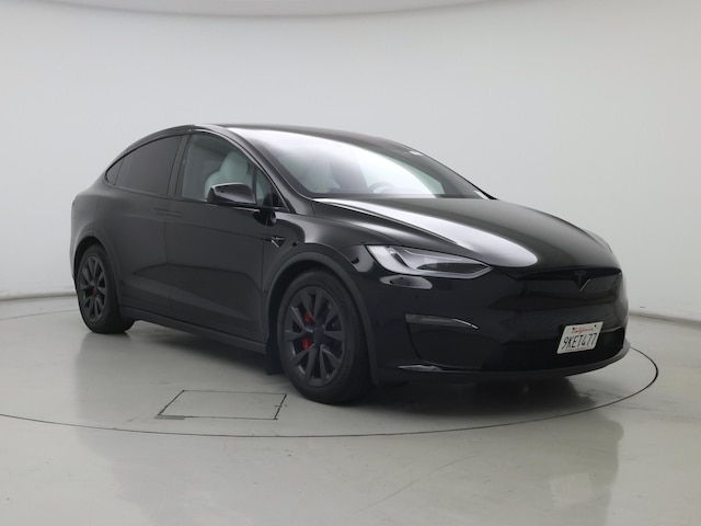 Black 2023 Tesla Model X Plaid AWD SUV / Crossover All-Wheel Drive Automatic