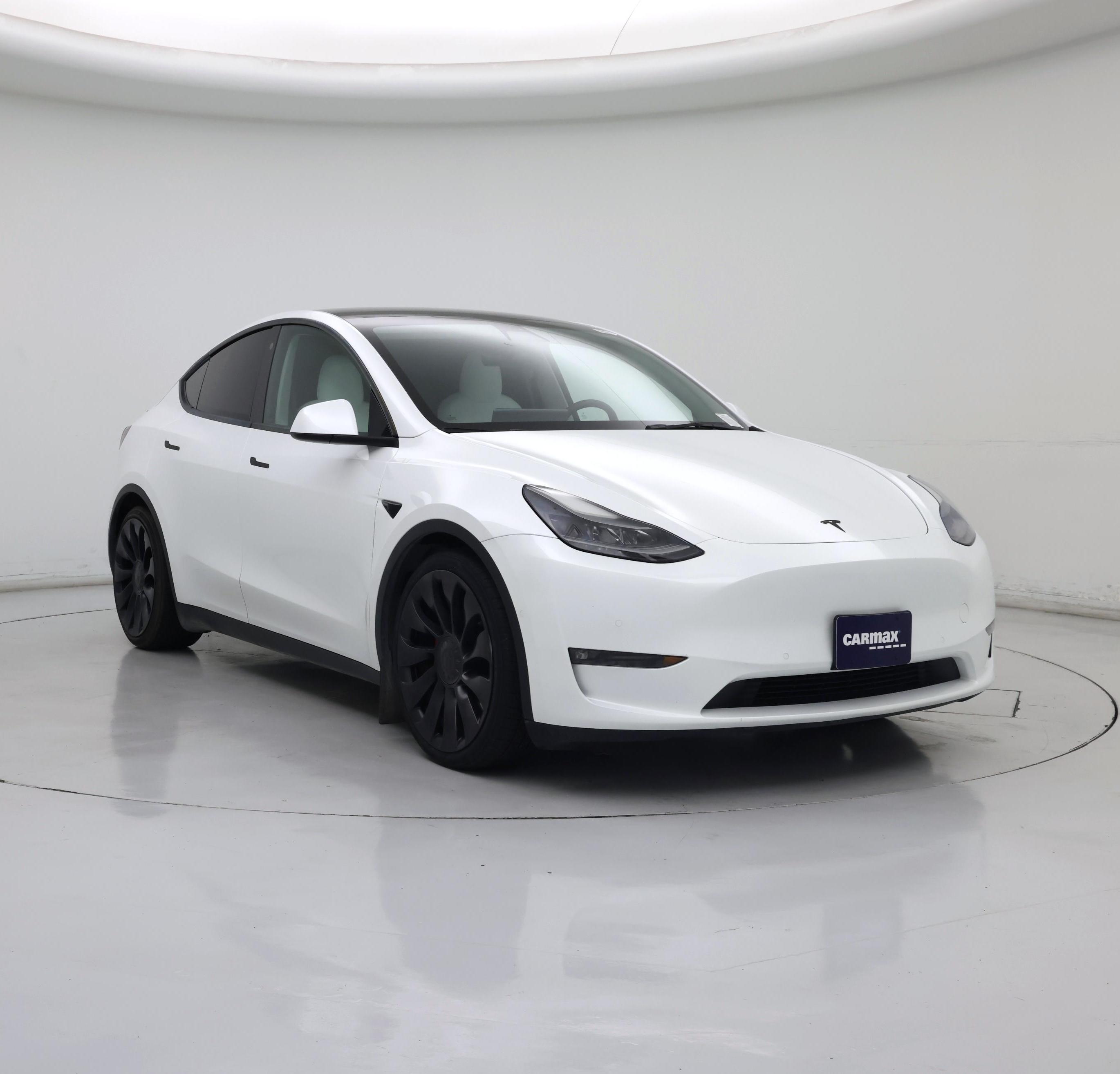 White 2022 Tesla Model Y Performance AWD SUV / Crossover All-Wheel Drive Automatic