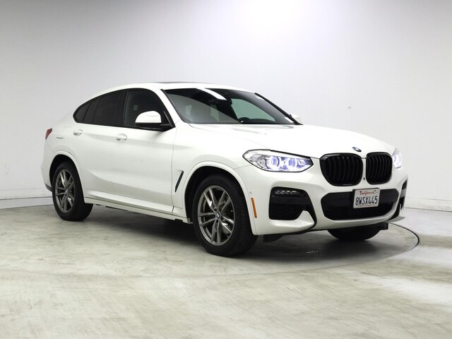 White 2021 BMW X4 xDrive30i AWD SUV / Crossover All-Wheel Drive Automatic