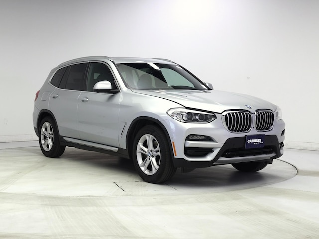 Silver 2021 BMW X3 sDrive30i RWD SUV / Crossover Rear-Wheel Drive Automatic