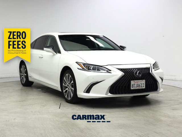 White 2020 Lexus ES Hybrid 300h FWD Sedan Front-Wheel Drive Automatic