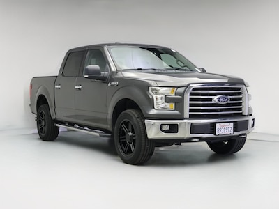 Gray 2016 Ford F150 XLT