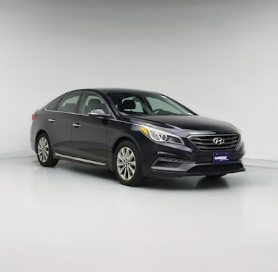 Black 2015 Hyundai Sonata Sport