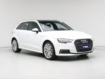 White 2018 Audi A3 Plug-in Hybrid Premium Plus