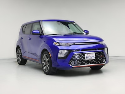 Blue 2021 Kia Soul GT-Line