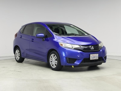 Blue 2017 Honda Fit LX