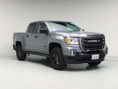 Gray 2022 GMC Canyon AT4 with Leather