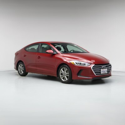 Red 2017 Hyundai Elantra SE