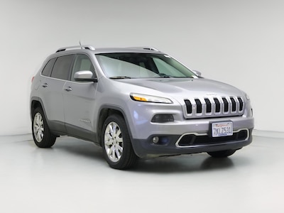 Silver 2015 Jeep Cherokee Limited