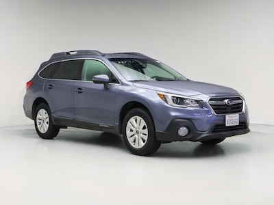 Blue 2018 Subaru Outback 2.5I Premium