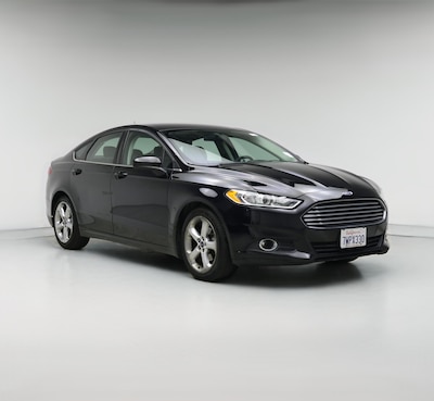 Black 2016 Ford Fusion S