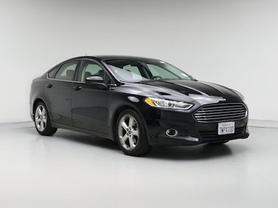 Black 2016 Ford Fusion S