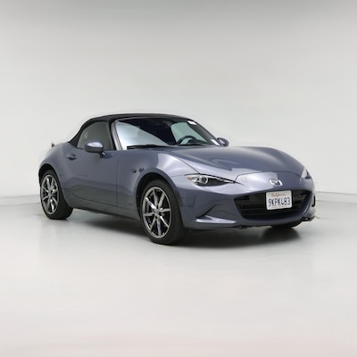 Blue 2021 Mazda MX-5 Miata Grand Touring