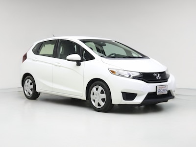 White 2017 Honda Fit LX
