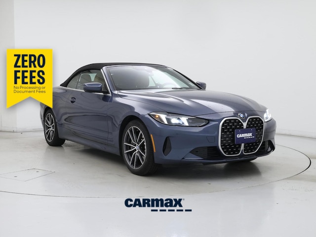 Blue 2026 BMW 4 Series Convertible All-Wheel Drive Automatic